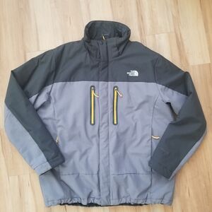 The North Face Apex Primaloft Jacket Men Size XXL Hooded Grey